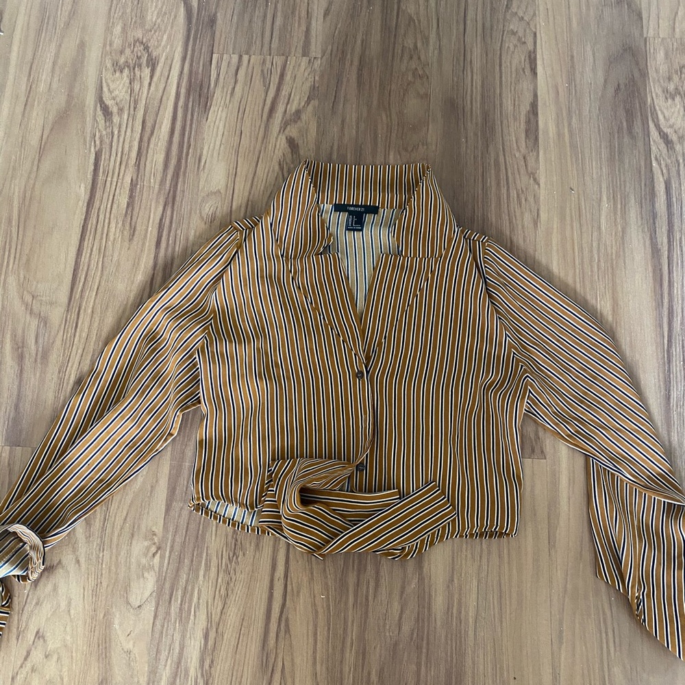 forever 21 tie shirt